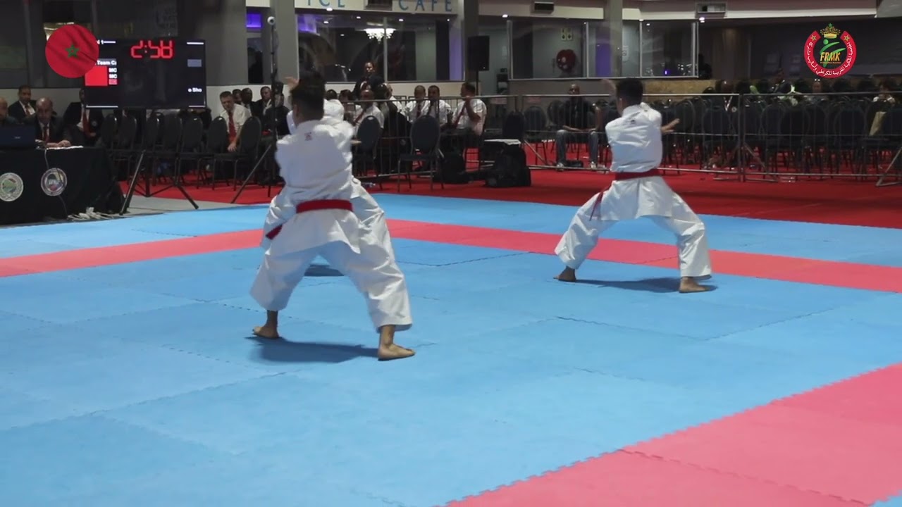 Team kata cadet junior - Championnat d'Afrique