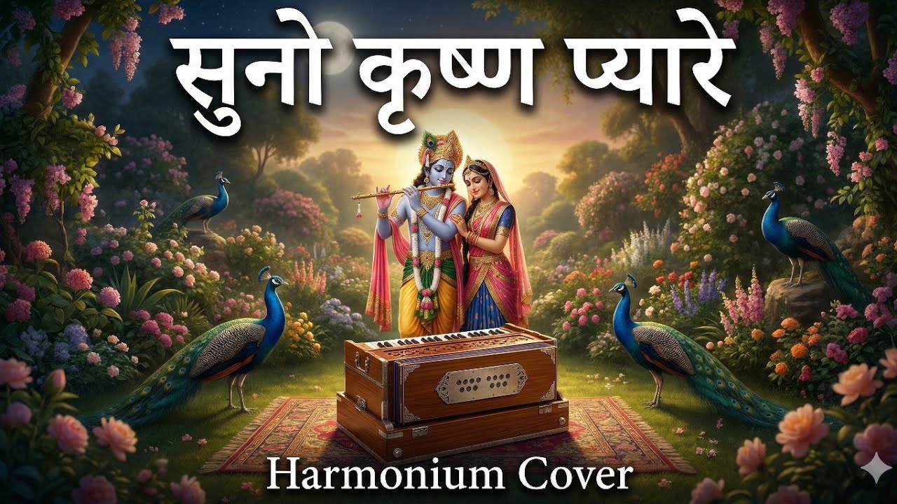 Suno Krishna Pyaare | Swati Mishra | Harmonium Cover | Acoustic Ashutosh | Tumhi Meri Mandir