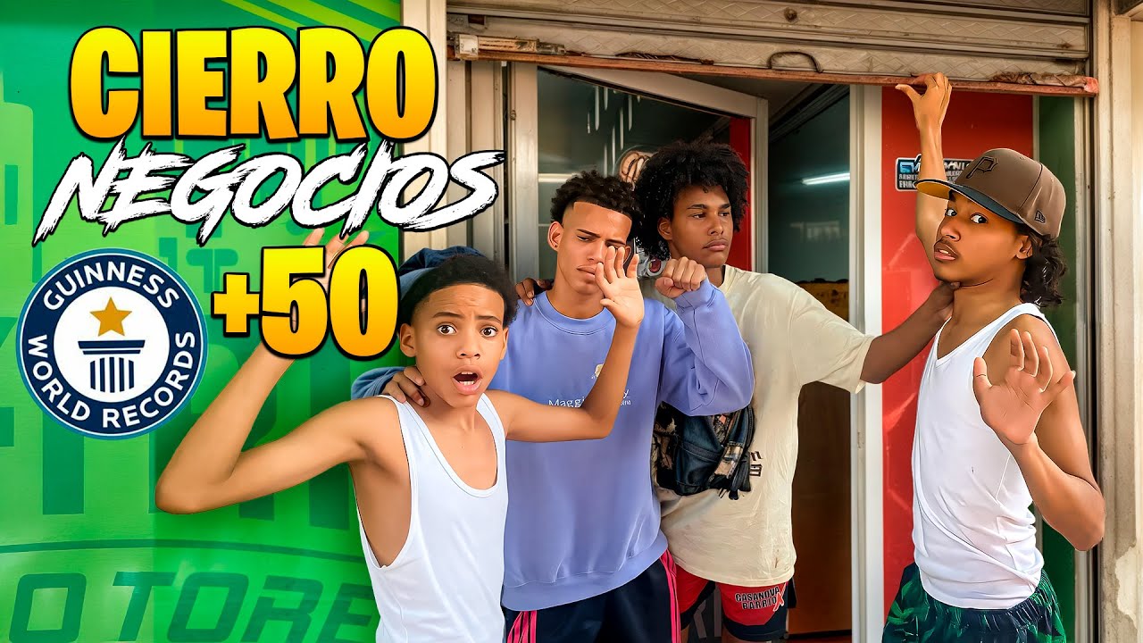 Cierro 50 Puerta de negocios  En 24 Hora *SALIO MAL*