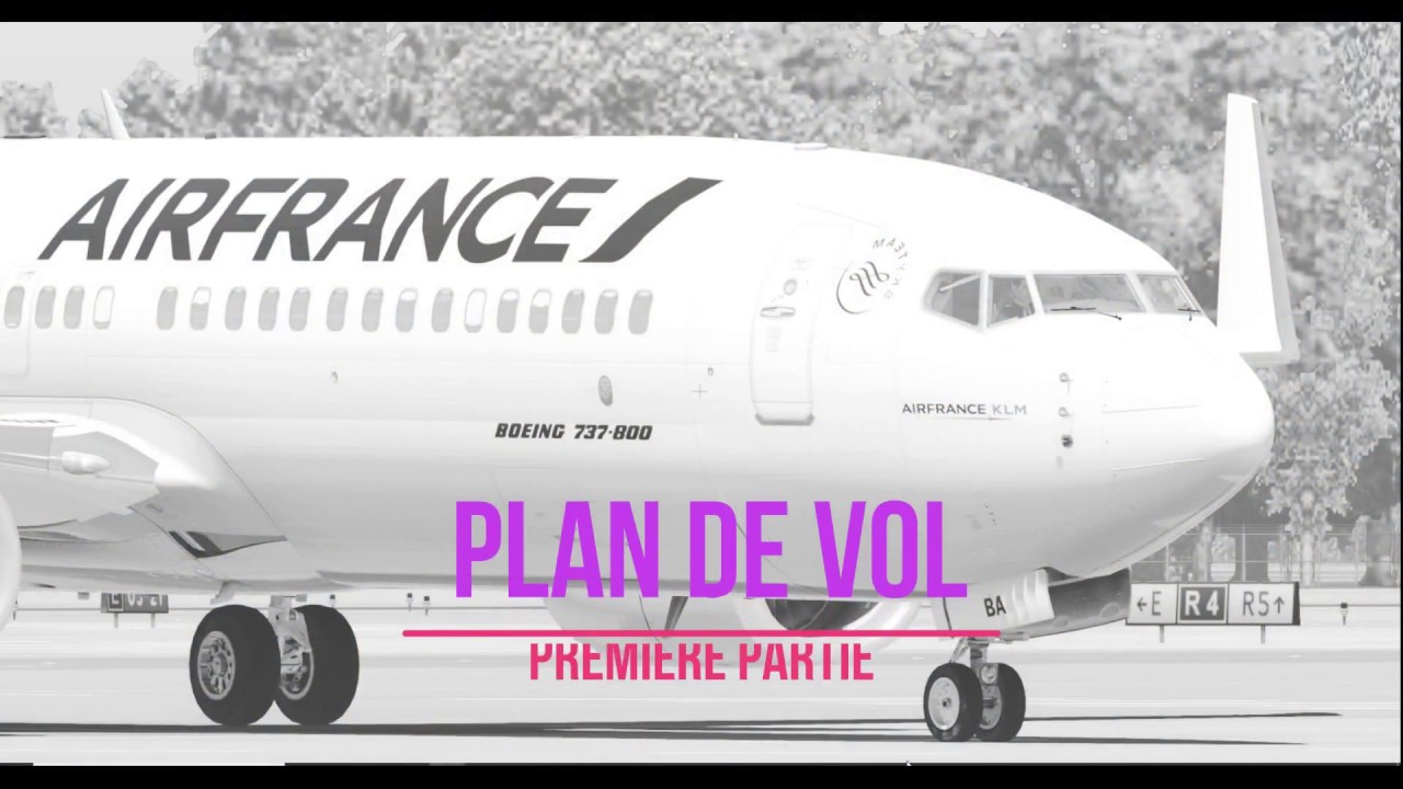 Boeing 737-800 - Le plan de vol