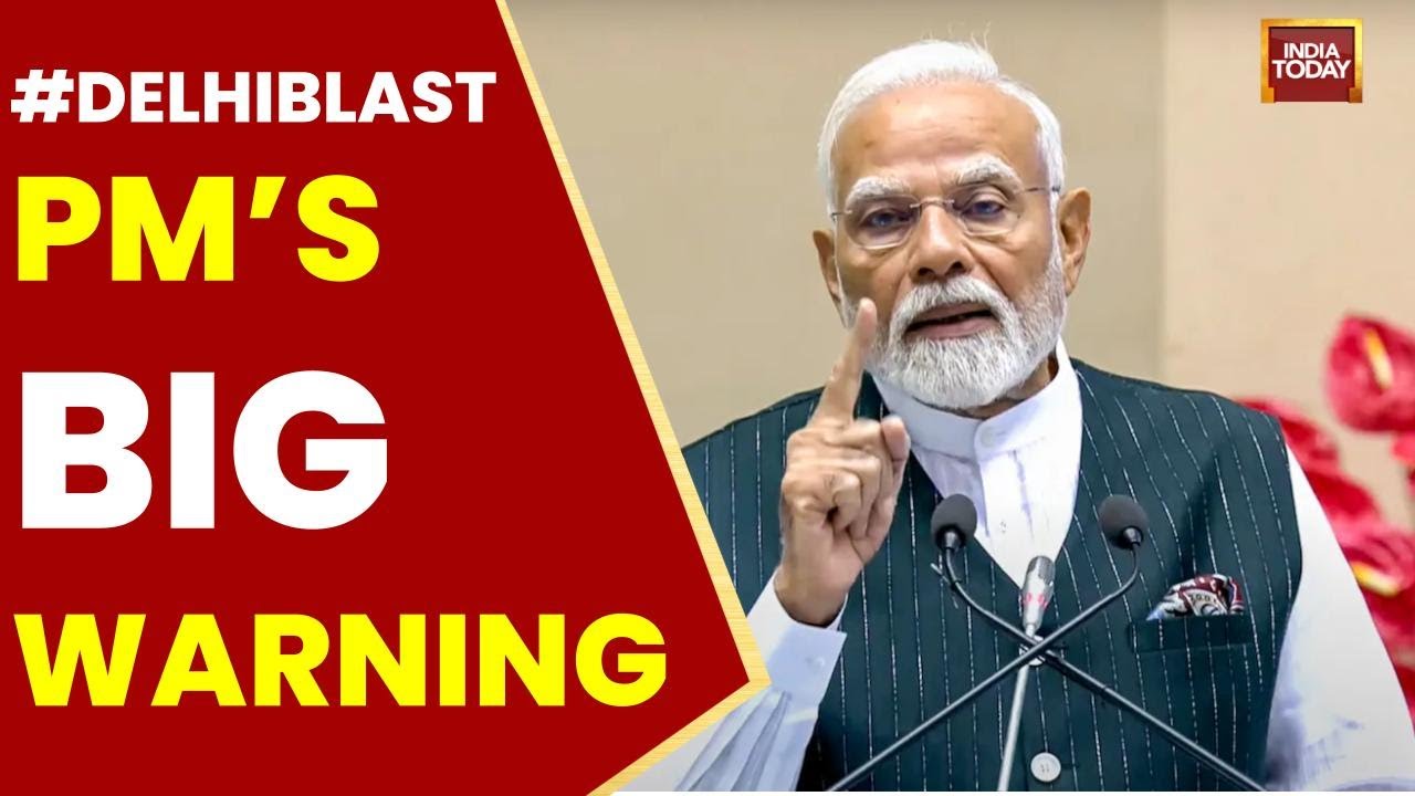 PM Modi in Bhutan Vows Justice for Delhi Terror Attack Victims; 9 Dead in Blast | India Today News
