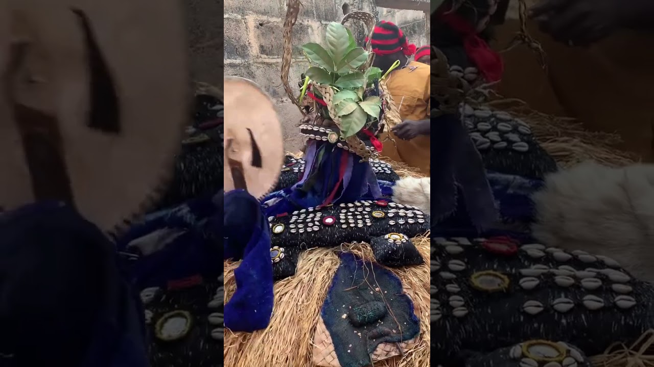 Otu Ugo Inyiagba Oku masquerade. Voice of the ancestors 🔥👹🍻💰