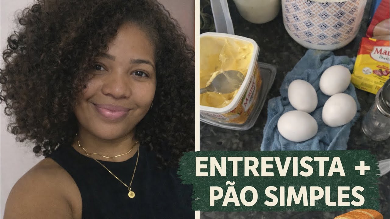  Entrevista de emprego e receita de pão caseiro fácil no liquidificador 