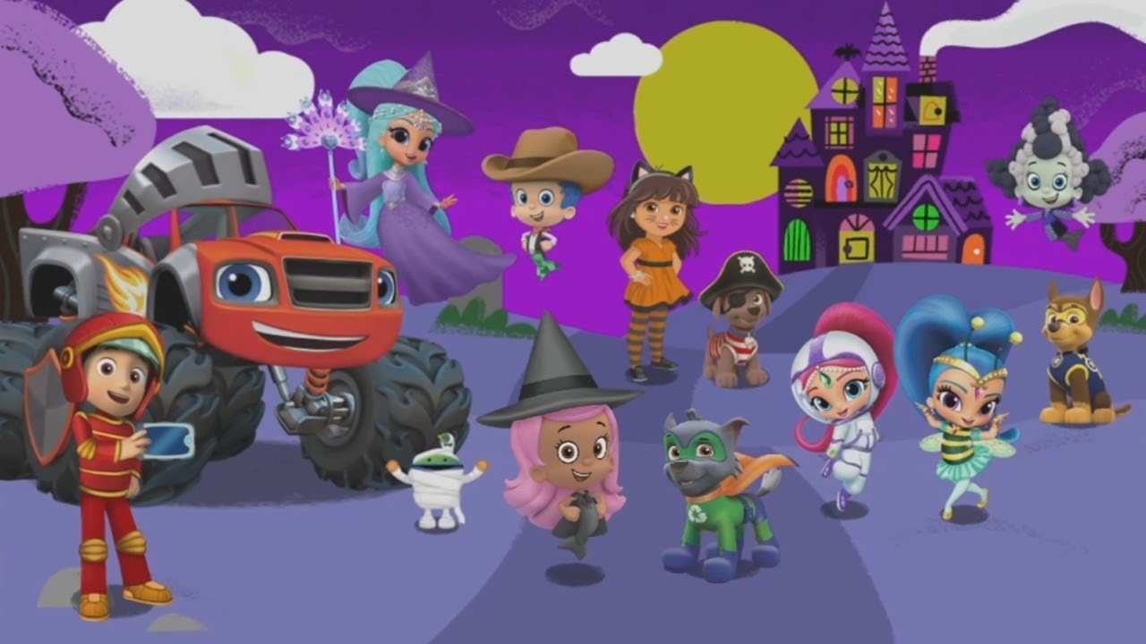 Nick Jr. Games - NICK JR. HALLOWEEN HOUSE PARTY (Watchkreen Style)
