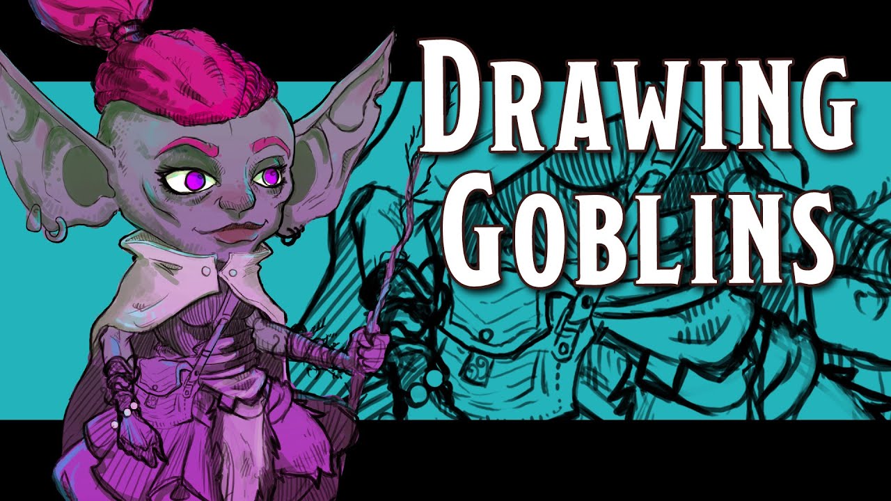 The Correct way to draw Goblins, #dnd #dnd5e #Goblinweek