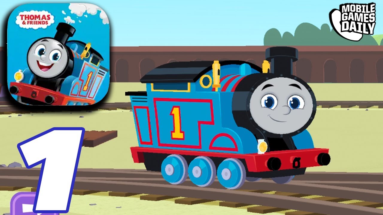 Thomas & Friends Lets Roll - Gameplay Walkthrough Part 1 - Maintenance Yard on Sodor