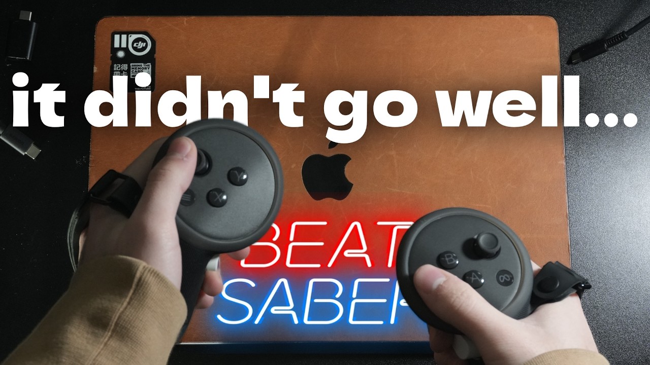 I Tried Running VR Games On My MacBook...