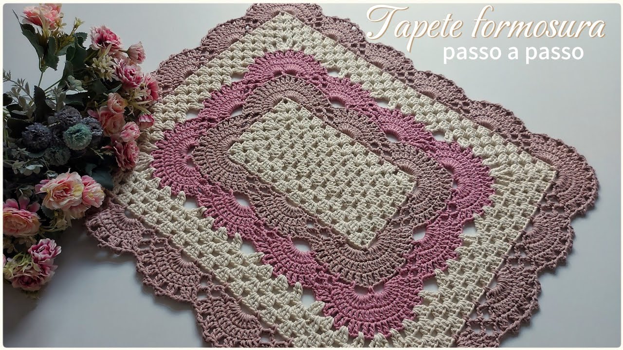 TAPETE FORMOSURA #tapetesdecroche