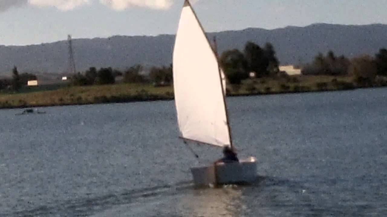 First sail, 10 ft dinghy