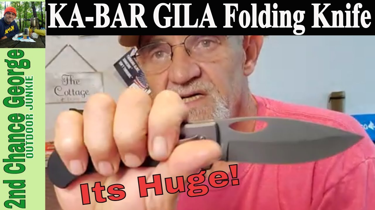 Ka-Bar Gila Folder Knife  - I Just Cannot Love It