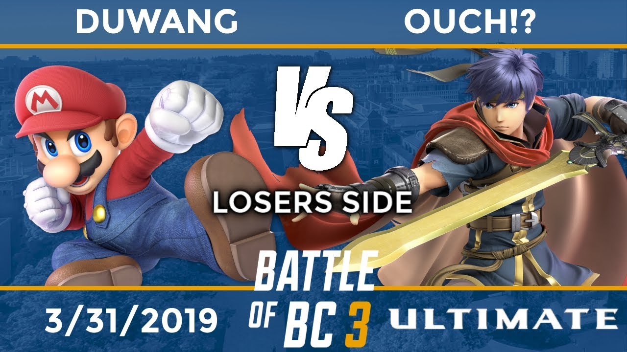 BoBC3: LR5 - Duwang (Mario) vs Ouch!? (Ike)