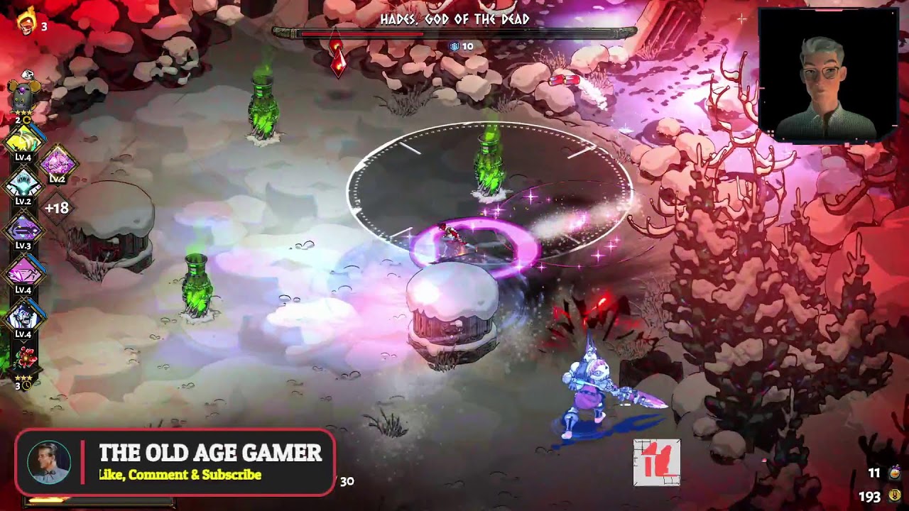 Come and watch The Old Age Gamer beat Hades LIVE with The Twin Fists of Malphon Aspect of Demeter