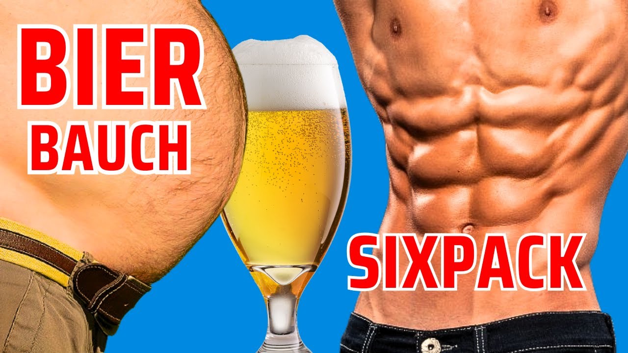 BIERBAUCH in SIXPACK verwandeln in 3 Schritten [Ü40-MÄNNER: Gebt nicht auf !]