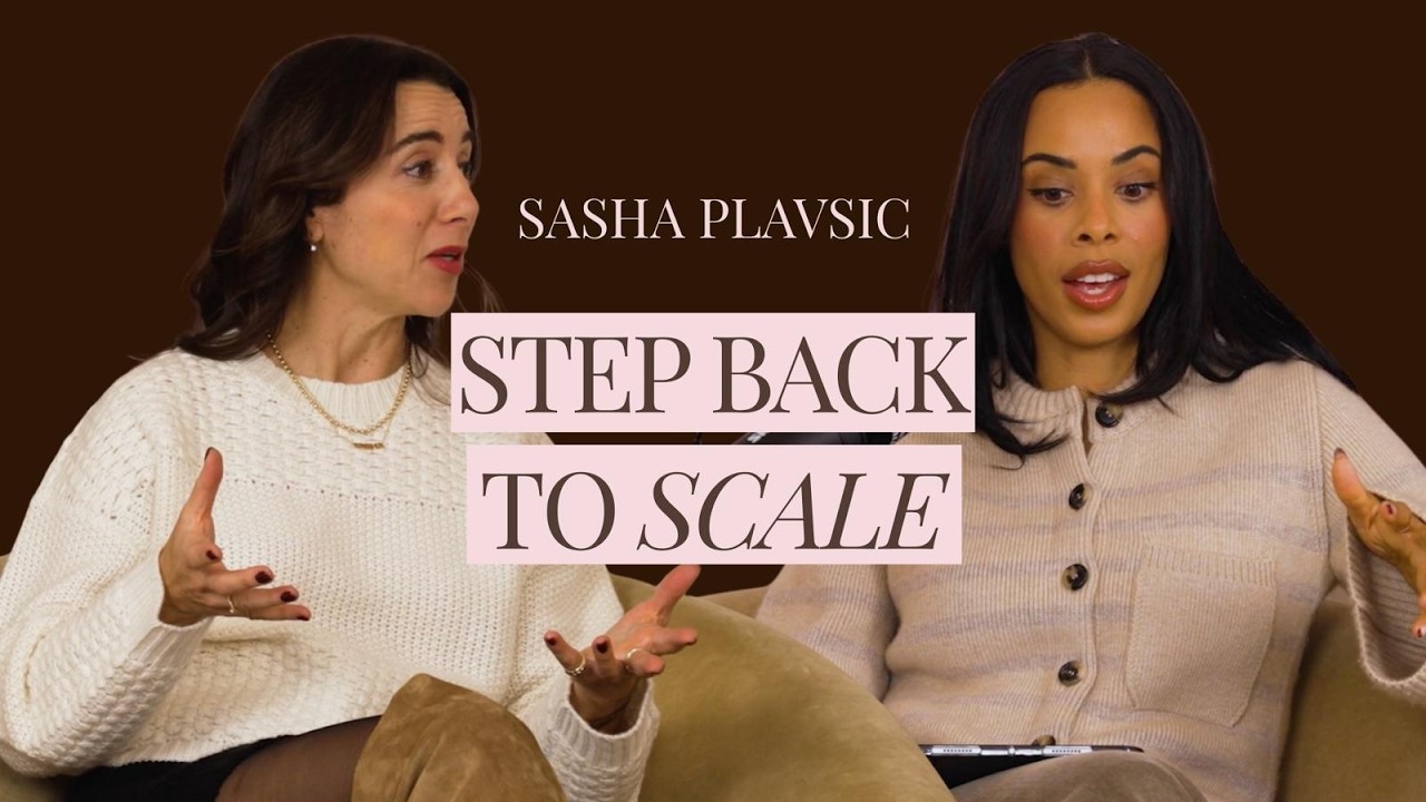 Stepping Back To Scale: How Sasha Plavsic Grew ILIA By Letting Go