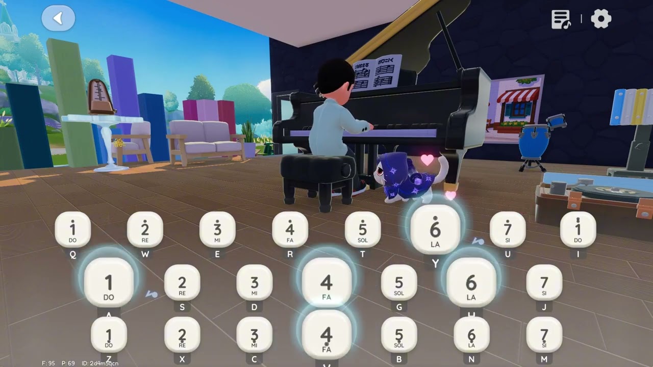 Viva La Vida | Heartopia Piano Macro