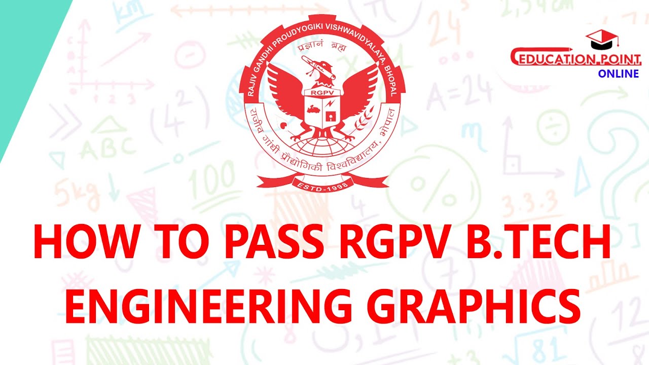 How to Pass RGPV B.Tech Engineering Graphics