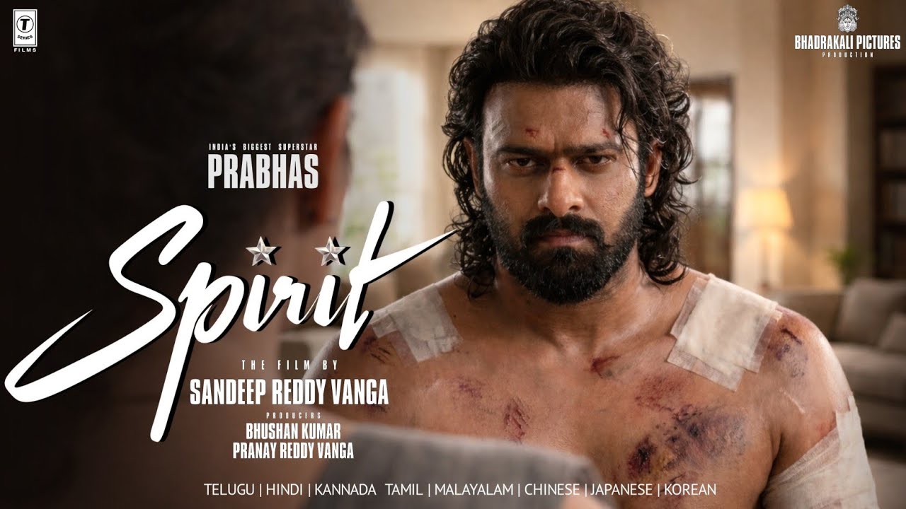 SPIRIT - First Look Trailer | PRABHAS | Triptii D, Vivek Oberoi | Sandeep R Vanga | Bhushan Kumar