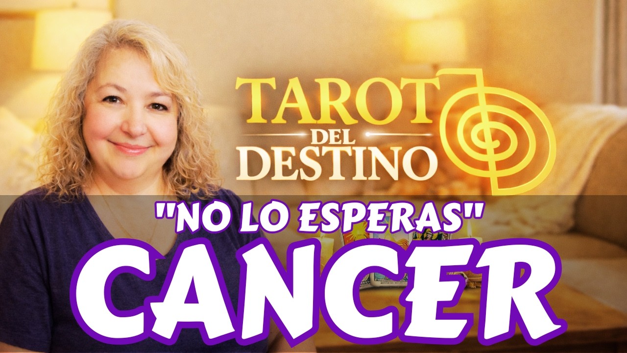 CÁNCER ♋ HABLA EN ABUNDANCIA… LA VIDA TE TRAE FELICIDAD | Tarot del Destino #cancer