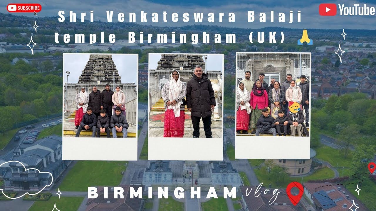 Shri Venkateswara Balaji temple Birmingham (UK) 🙏||travelvlog||Birmingham(uk)||