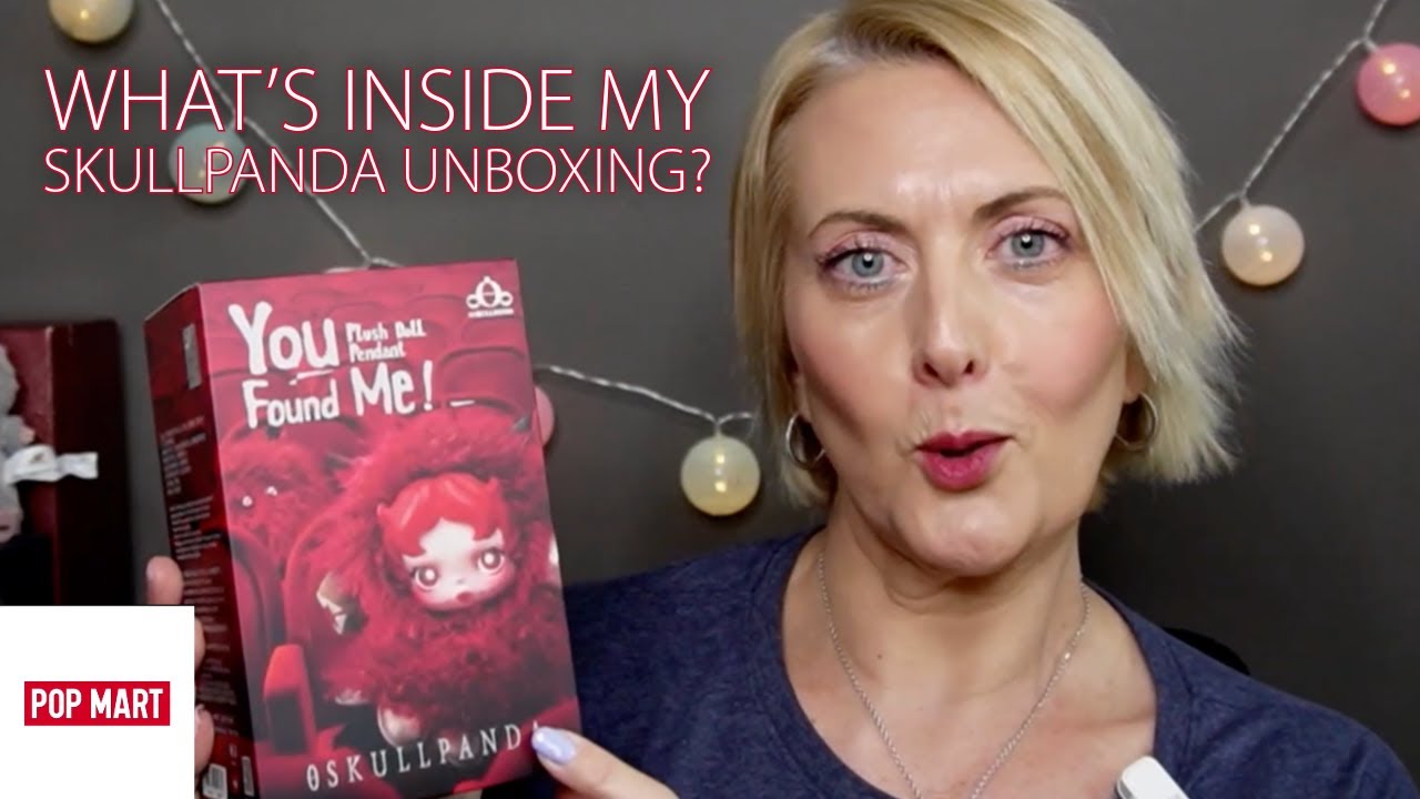 💀 Unboxing a SKULLPANDA Blind Box | “You Found Me” Series ✨ My First One!