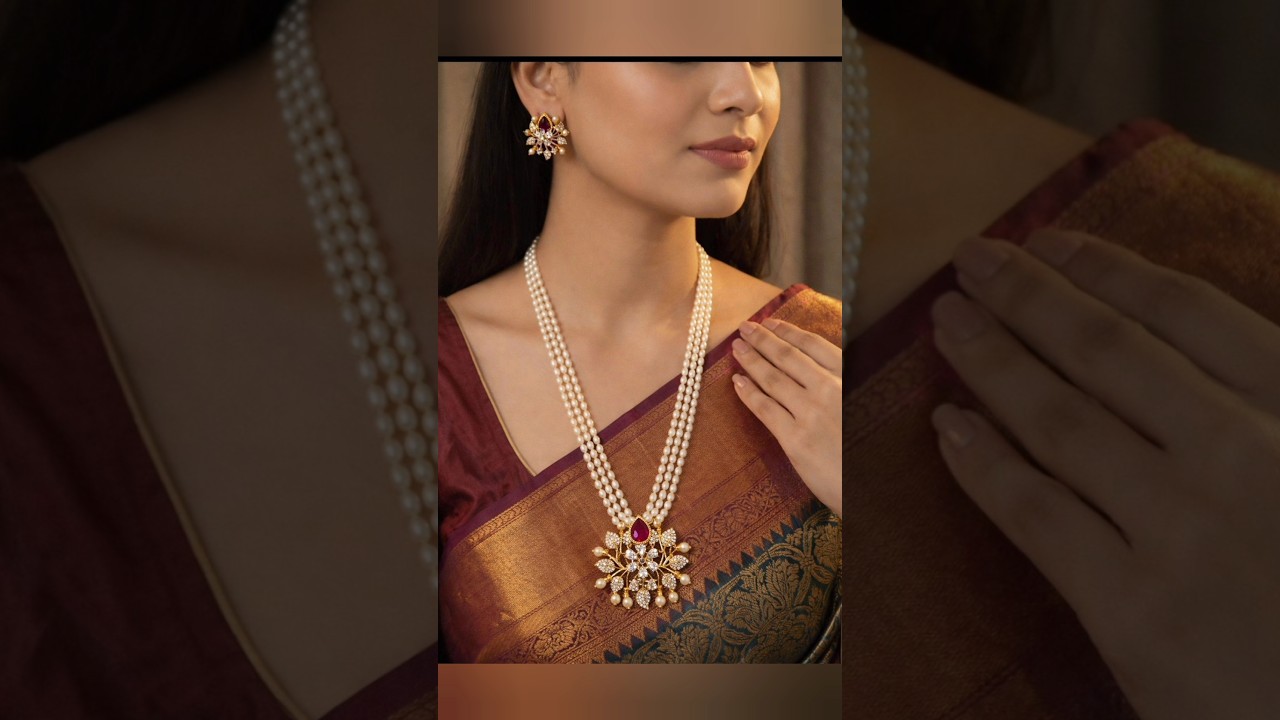 Premium Handmade jewellery in pearls,beads,corals & adcz,kemp,jadau stone&hearts;️✅✅#trending #design #new