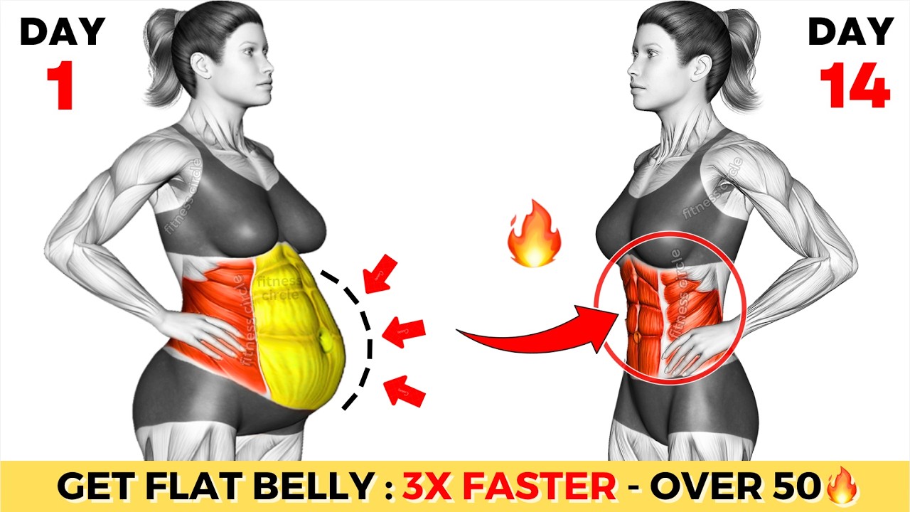 ➜ Over 50, GET FLAT BELLY 3X Faster: 30 Min Daily Workout to Lose Weight & Achieve a Leaner Body🔥