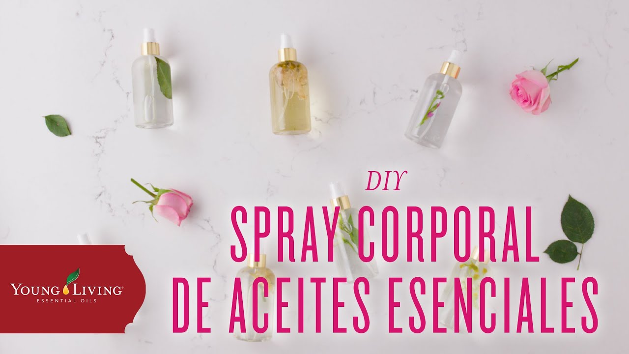 Sprays Corporales Caseros con Aceites Esenciales | Young Living Essential Oils