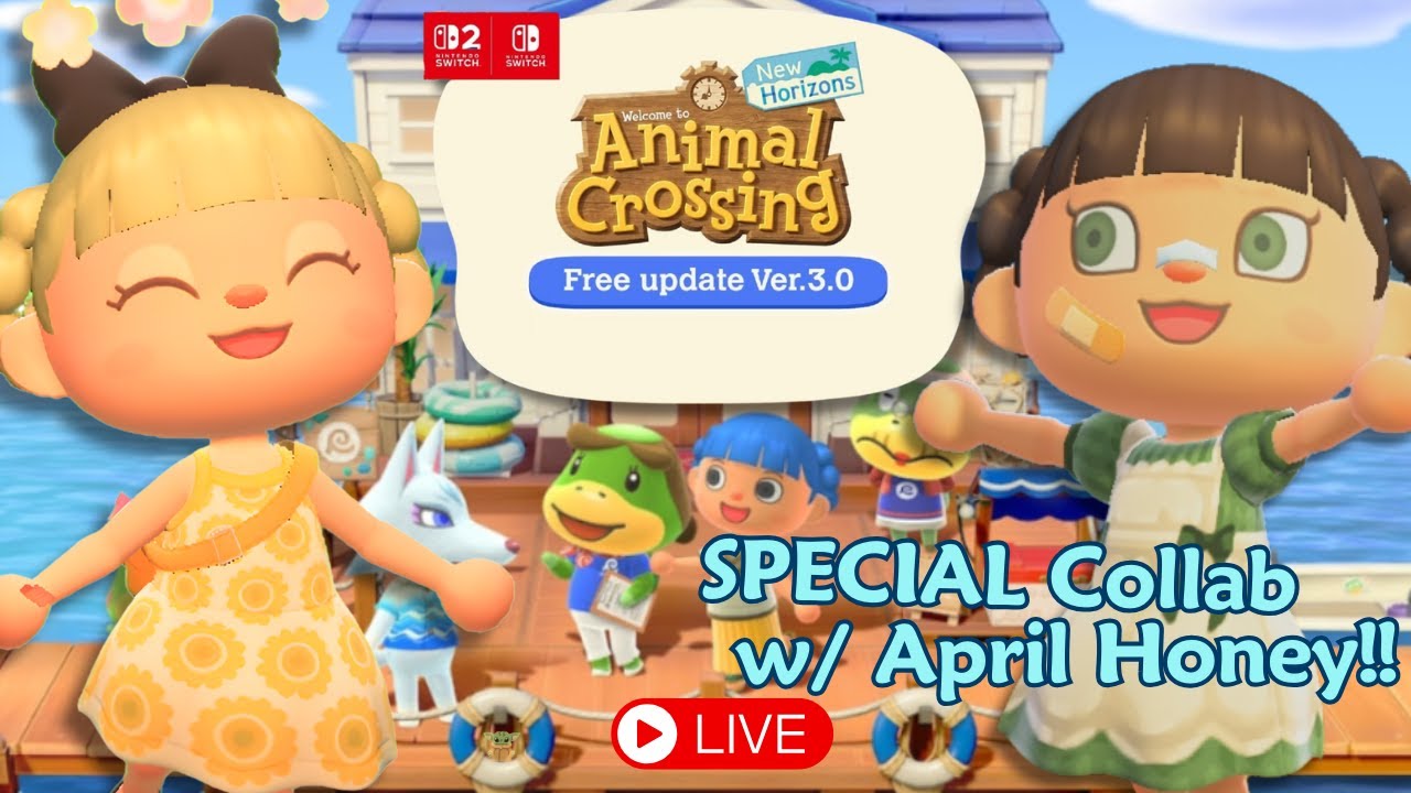 Let's Countdown to the ACNH 3.0 Update Release Together w/ April Honey! 