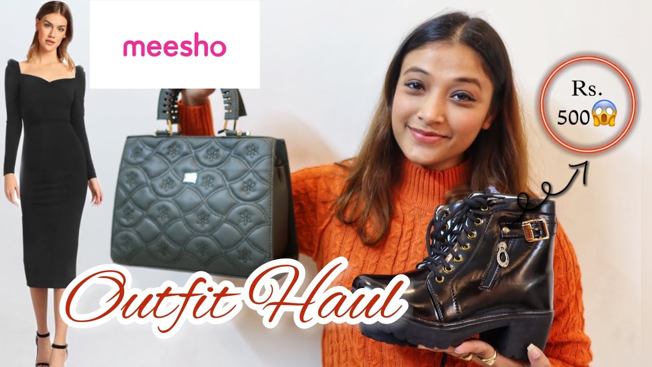 | Meesho Dresses\Boots Haul | Cheapest Meesho Haul | Try on Haul |