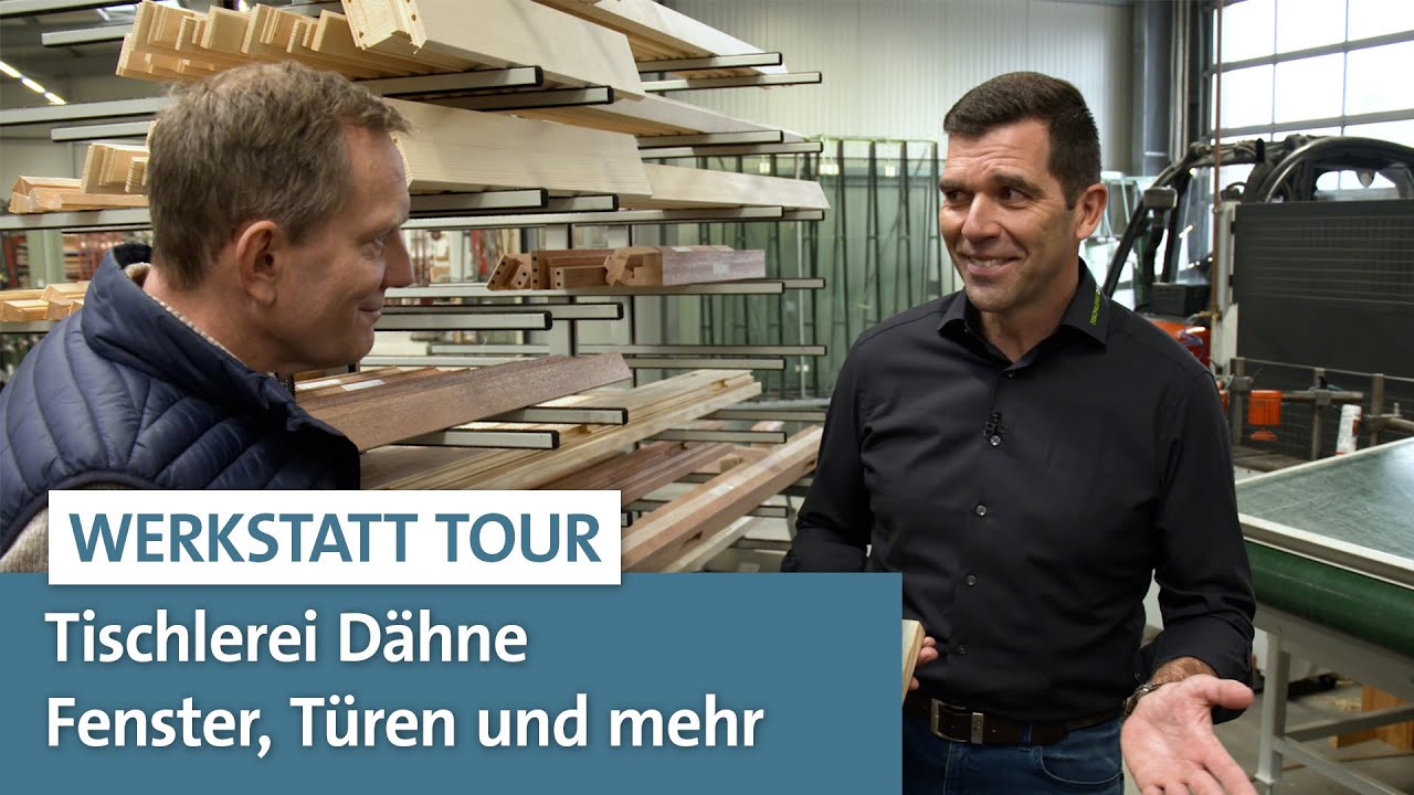 Aus Azubis werden Führungskräfte | Werkstatt Tour | LIGNA.TV #roomtour #fenster #türen
