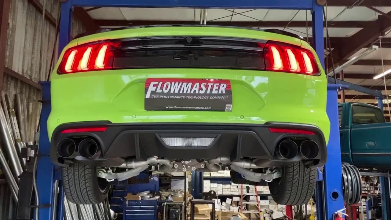 2020 Mustang GT: Flowmaster 40