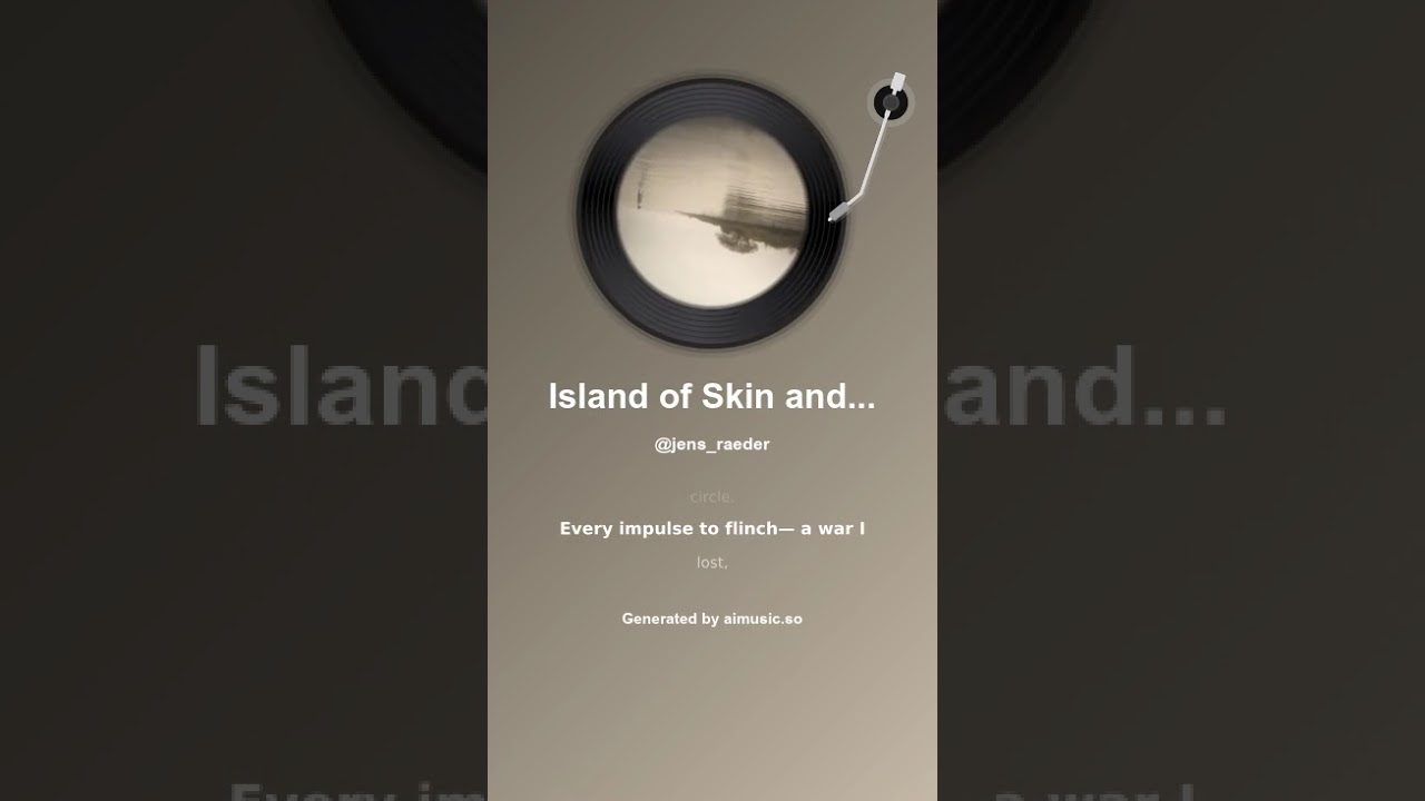 Island of Skin and Silence Die Insel aus Haut und Stille Fiktion
