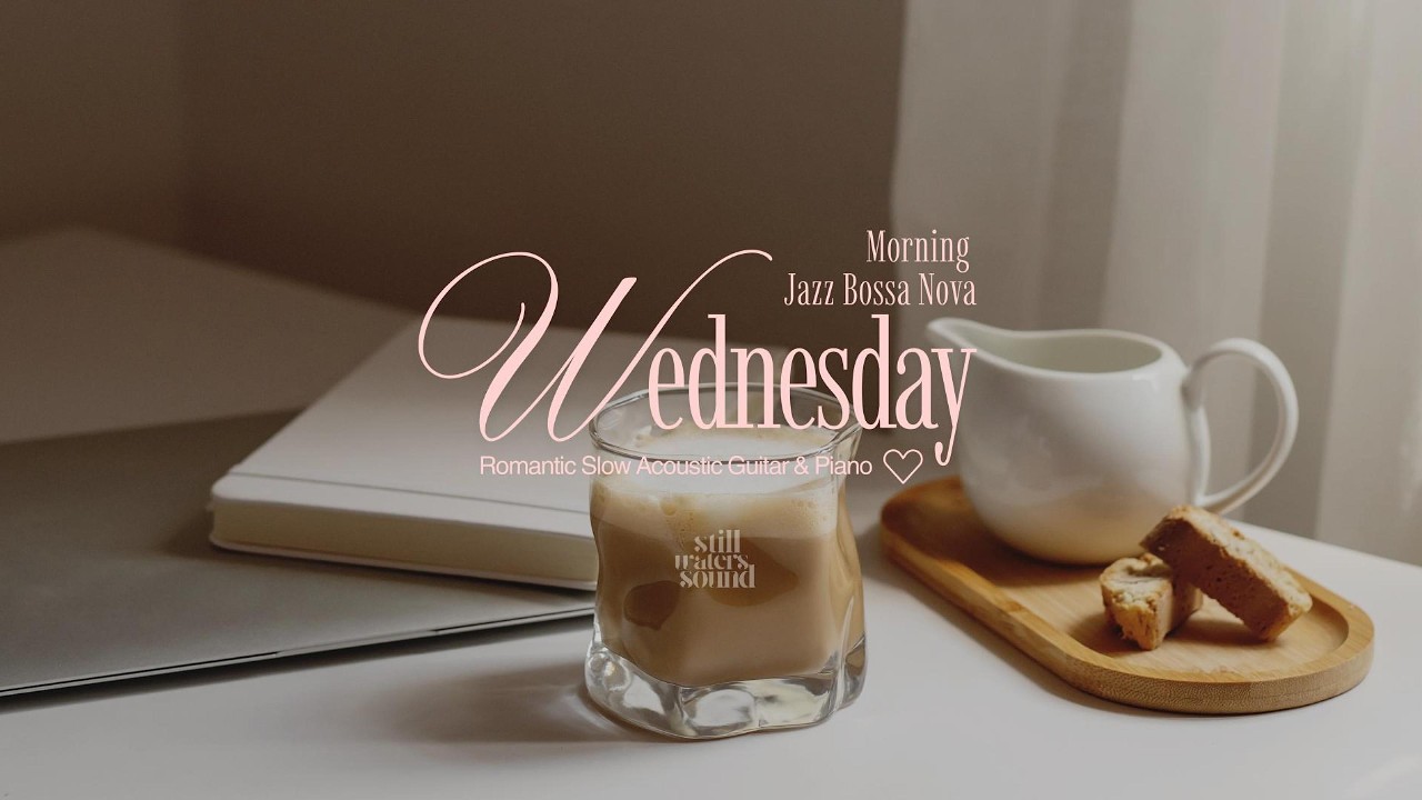 Wednesday Morning Jazz Bossa Nova | Romantic Slow Acoustic Guitar & Piano