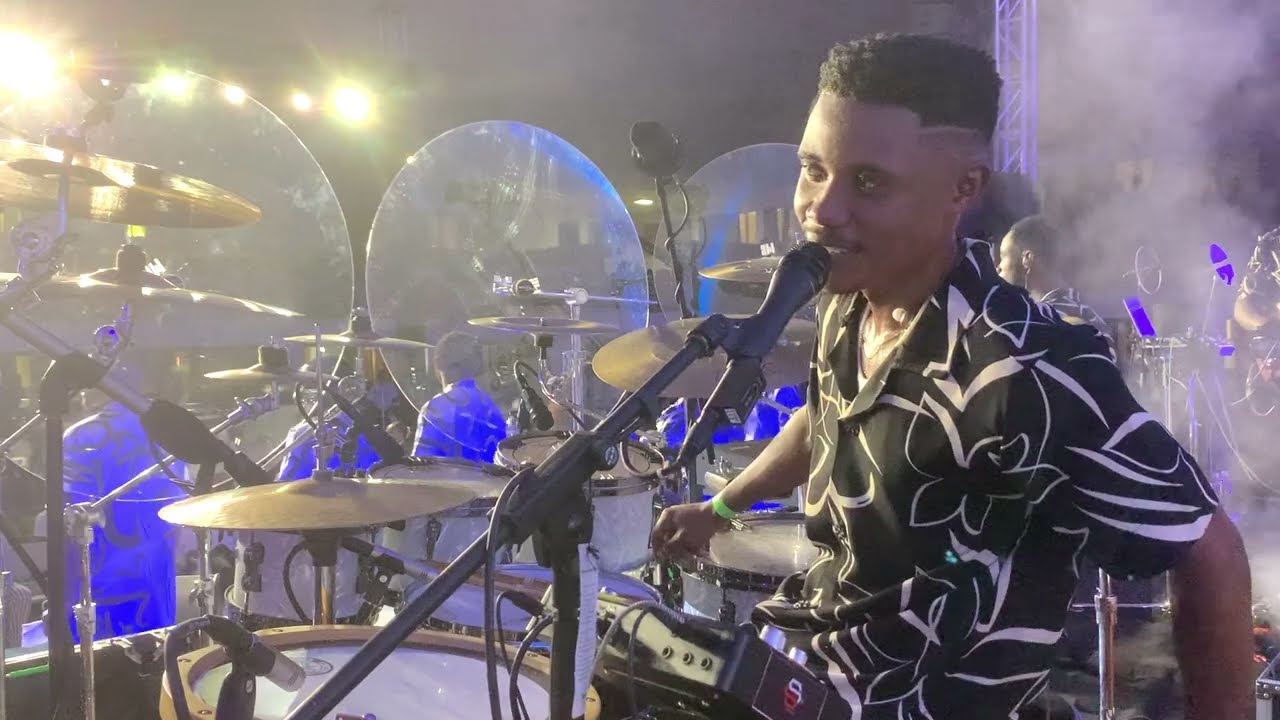 Powerful intro Quame Gyedu New Drummer