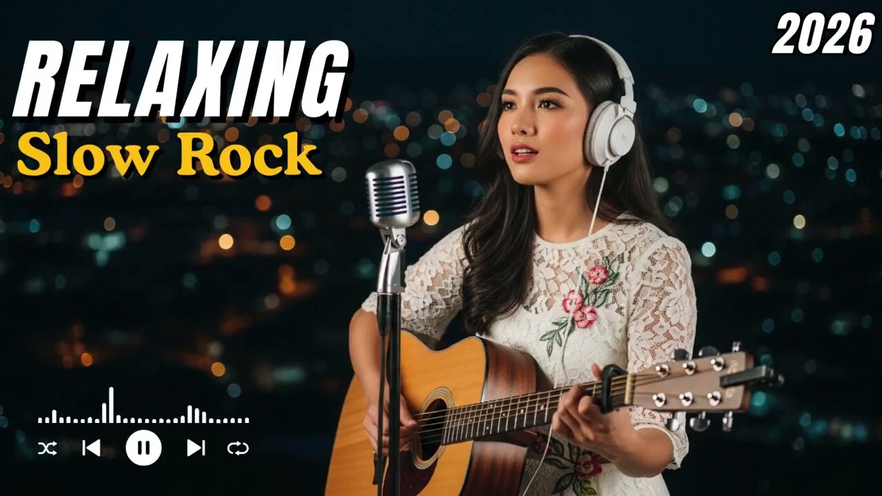 Chill Slow Rock Mix 🎧 Soft Rock for Study, Work & Focus