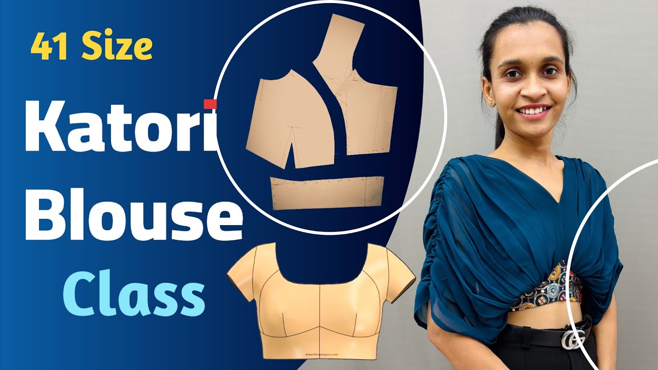 Free Free 😱41 Size Katori Blouse Full Class . Step By Step . Katori Blouse Full Video 