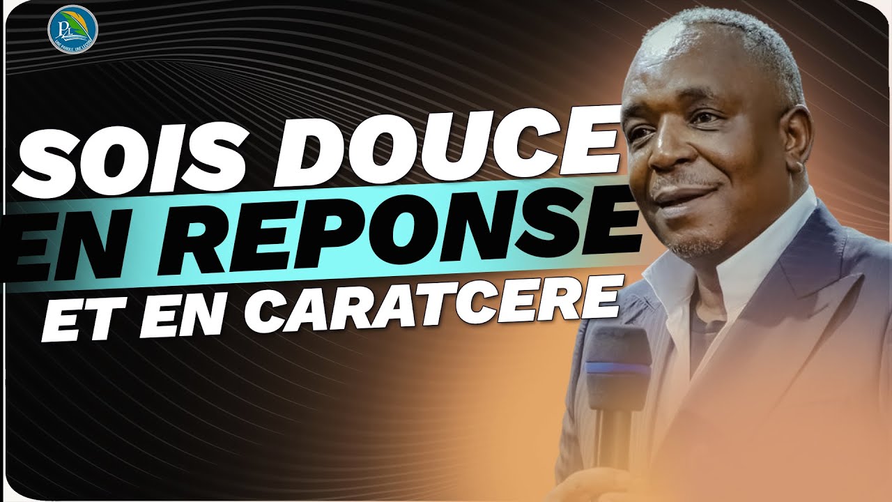 Pasteur josue tshinabu  Une reponse douce, calme la fureur