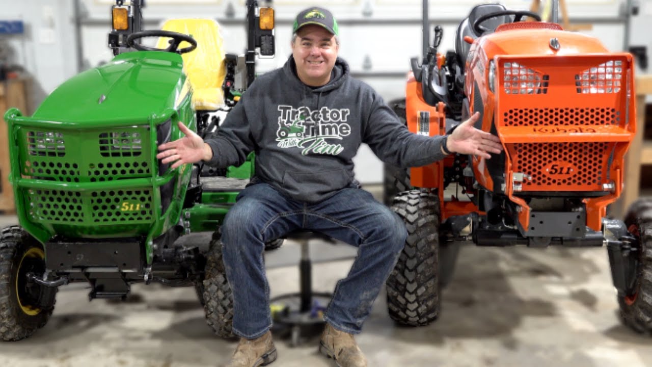 Protect Your Radiator! John Deere 1025R and Kubota LX3310 Brush Guard