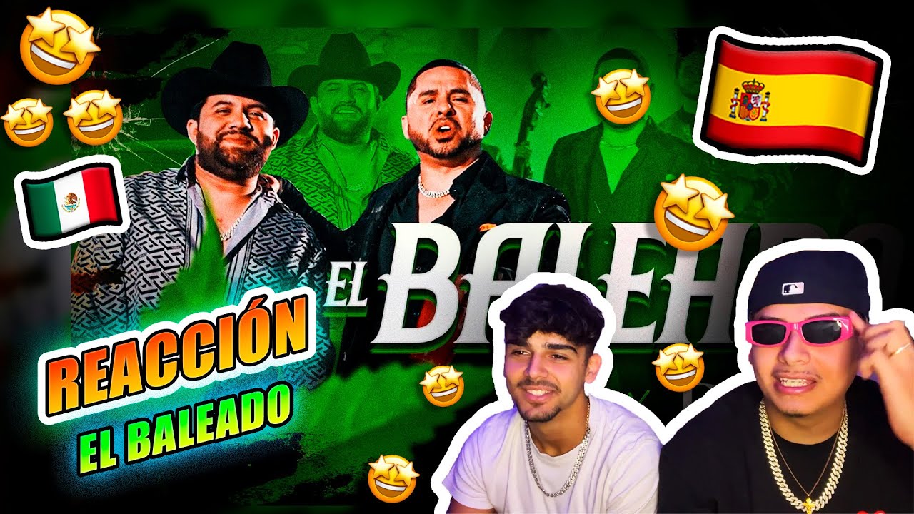 Españoles🇪🇸 reaccionan a EL BALEADO 🇲🇽 | CORRIDO ALTERADO❓🤔🤪