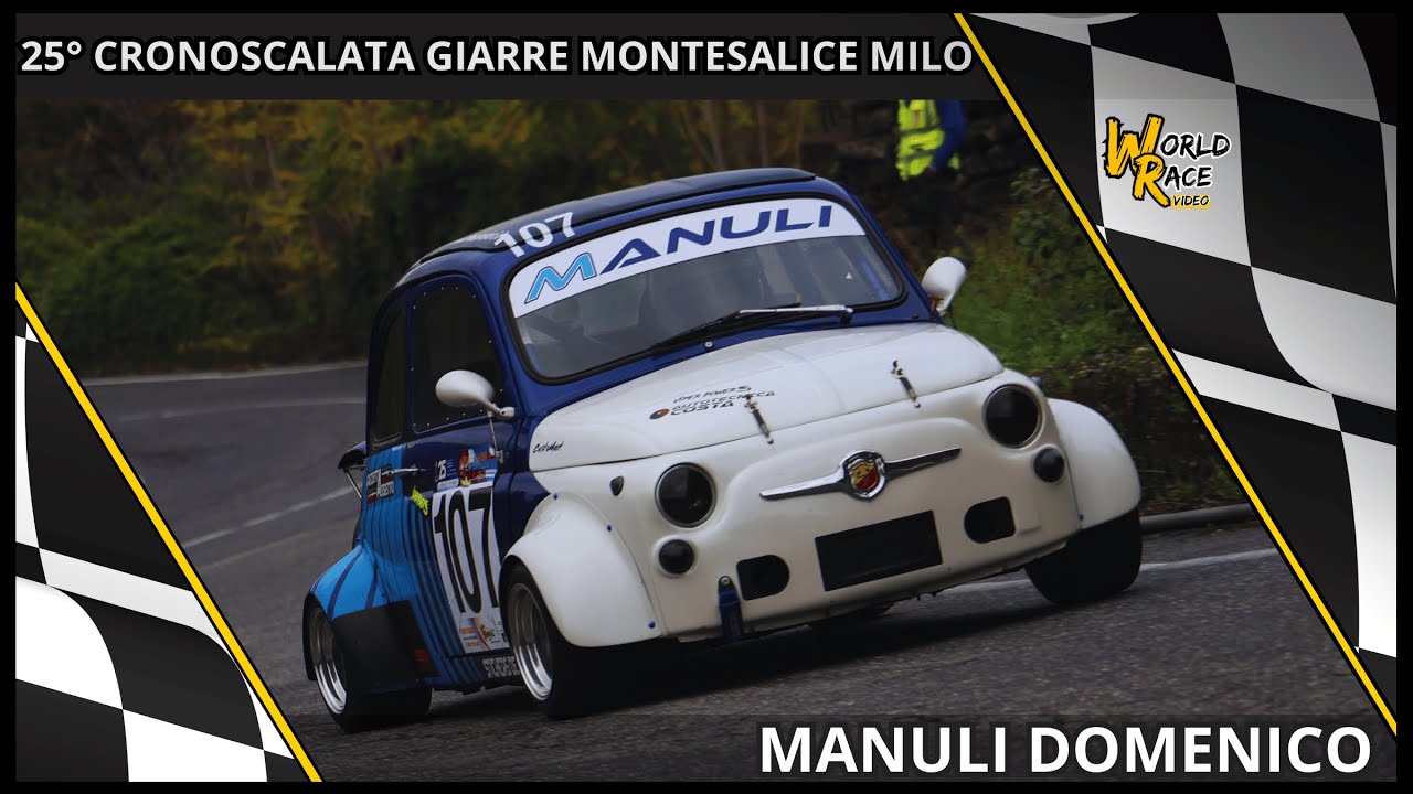 Manuli Domenico 25° Cronoscalata Giarre Montesalice Milo 2024