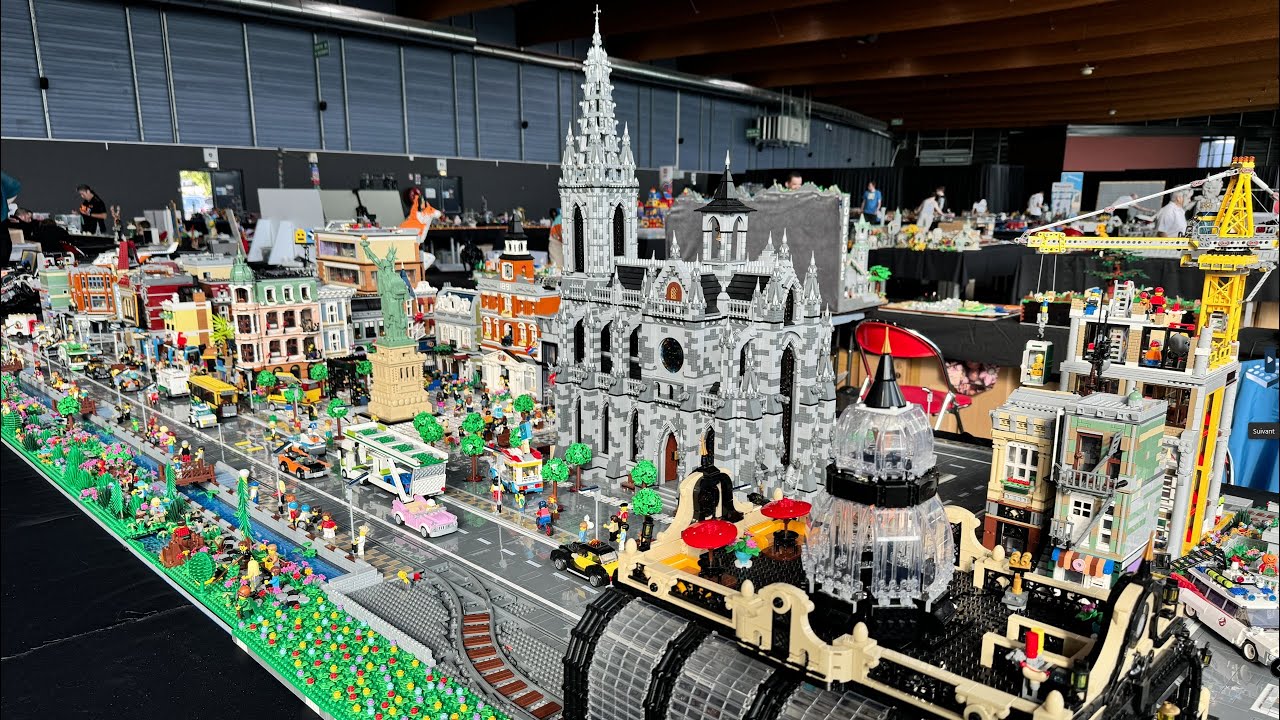 LEGO : CH'TI BRICK d'ARRAS, 2000m² d'expo ! #lego #automobile #tutorial