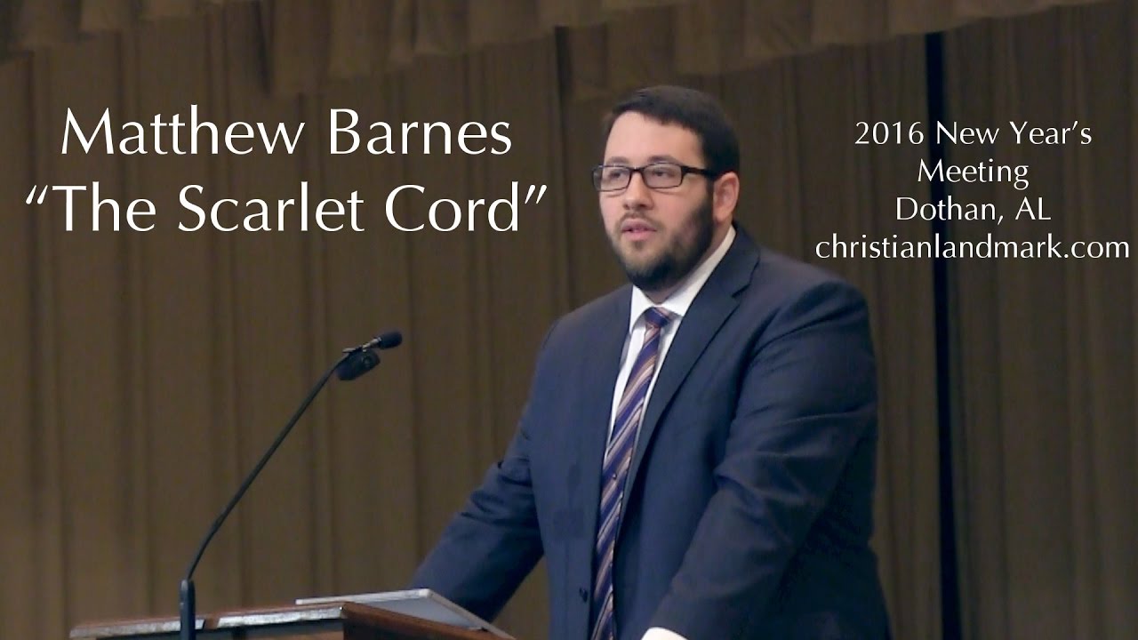 Matthew Barnes - The Scarlet Cord