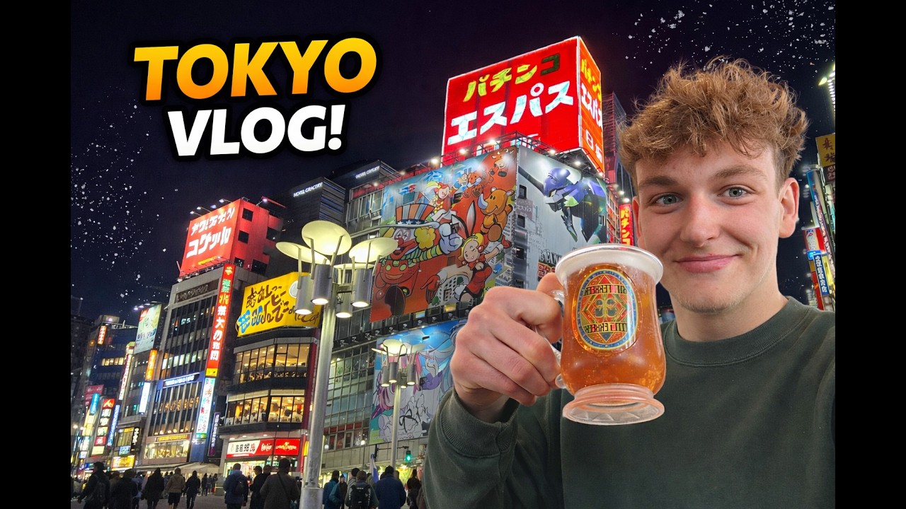 A DAY IN TOKYO - Conveyor Belt Sushi, TeamLab Planets & Tokyo Skytree!