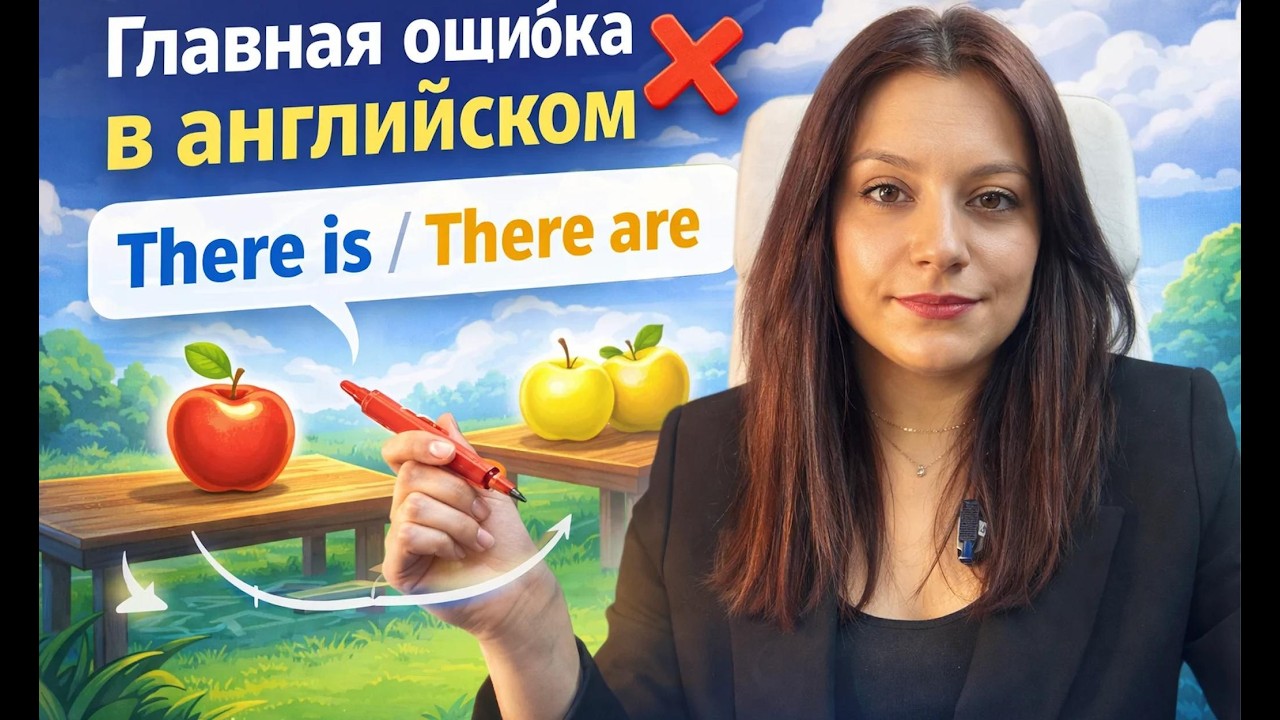 There is / There are: Как перестать переводить дословно и заговорить как профи