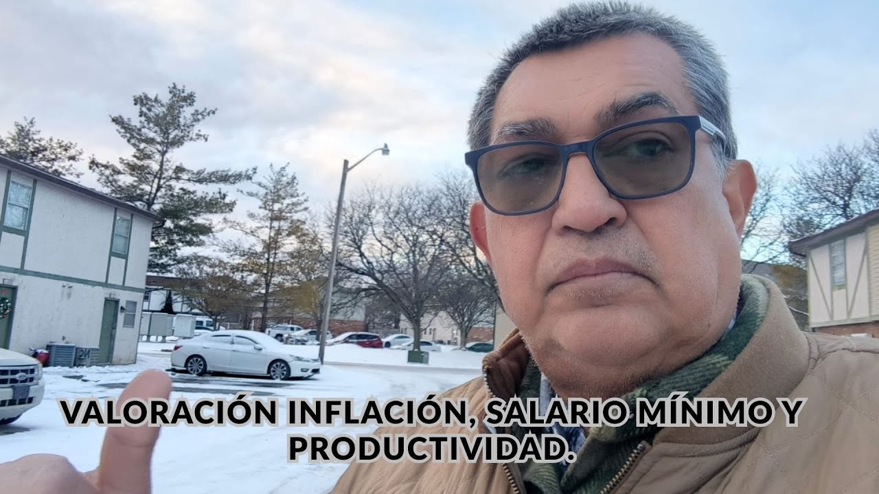 Valoración inflación, Salario mínimo y productividad.