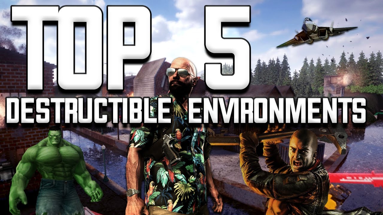 Top 5 - Destructible Environments - Top 5 Gaming Series Premiere