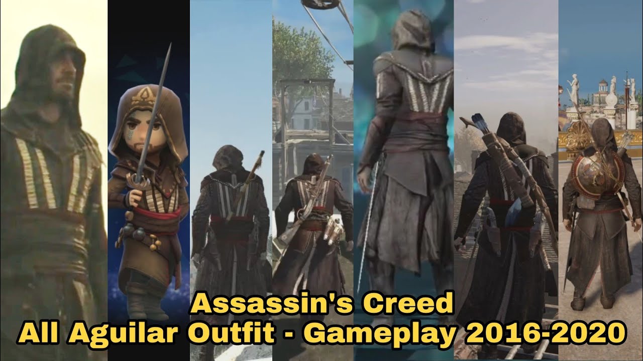 Assassin's Creed All Aguilar Outfit - Gameplay 2016-2020