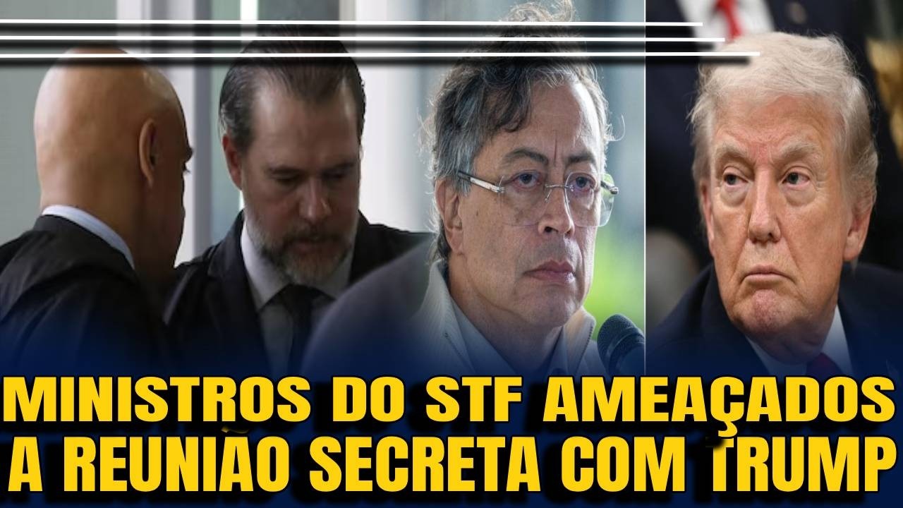 #2 REUNIÃO A PORTAS FECHADAS COM TRUMP, PRESIDENTE TEVE QUE CEDER   AS AMEAÇAS FEITAS A MINISTROS DO