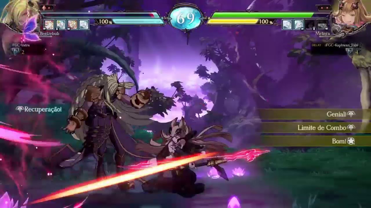Granblue Fantasy Versus - FGC-Indra(Beelzebub) x FGC-Kaphwan_Fabi(Zeta/Metera)