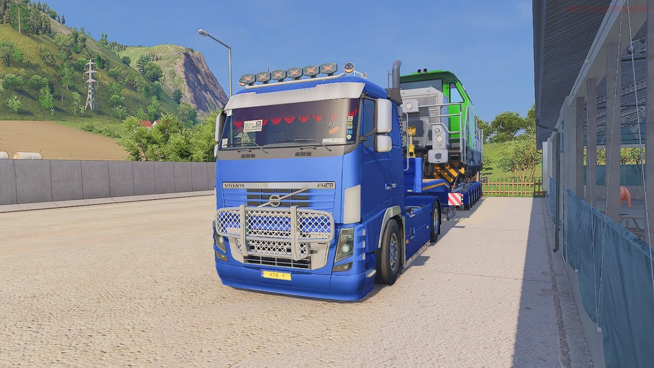 #محاكي_شاحنات طريق سويسرا#eurotrucksimulator2 #est2